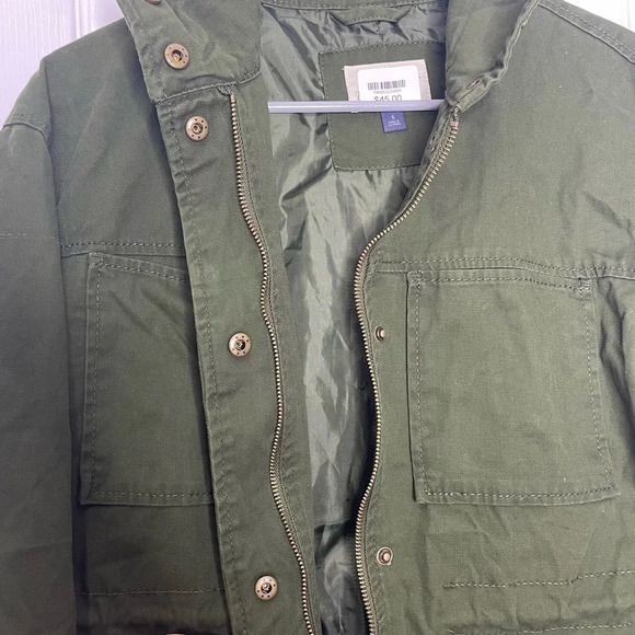 NWT A New Day Size Small army green military utility jacket - Picture 7 of 12